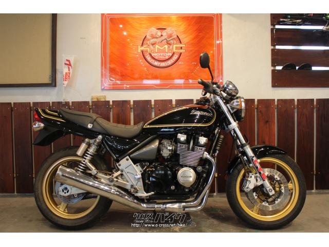 カワサキ ゼファー 400 χ・2002(H14)初度登録(届出)年・ブラック