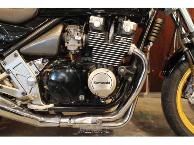 カワサキ ゼファー 400 χ・2002(H14)初度登録(届出)年・ブラック