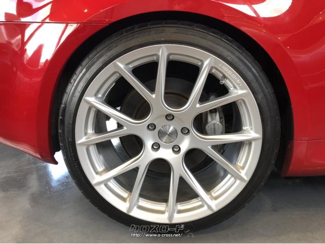 スカイラインの最上級グレードにふさわしい有名な高級ブランド20インチホイールVOSSENを装着。保証書付き(2021年8月まで) 日産 スカイライン