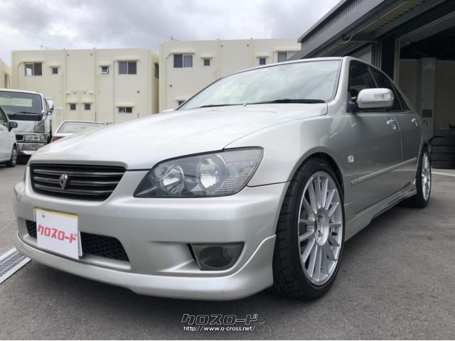 シルバー色ボディにシルバーのアルミがぴったり似合っています。 トヨタ アルテッツァ