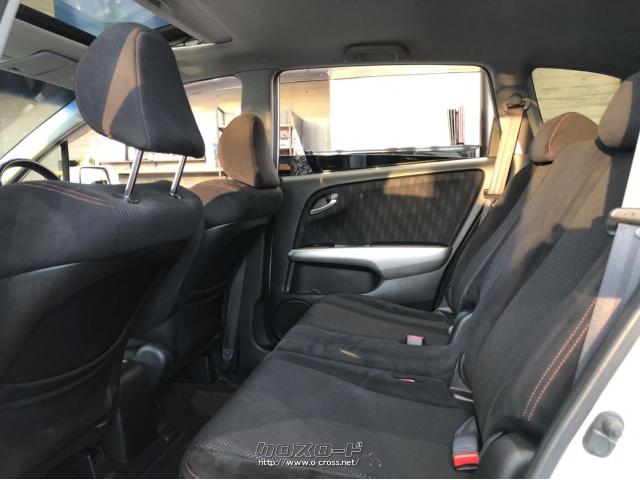 2列目はリクライニングが出来て使い勝手が良いです。 ホンダ ストリーム