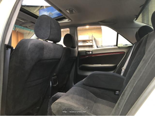 リアシートもゆっくたりとくつろげるスペースを確保。 トヨタ マークII