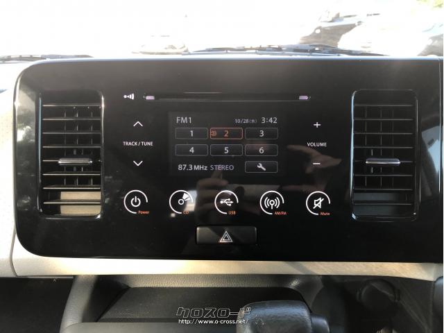 エクステリアでは、バックモニター付タッチパネルオーディオ(CDプレーヤー・AM/FMラジオ付、MP3/WMA/AAC対応)を装備 スズキ MRワゴン