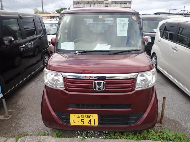超美品Honda N-BOX ワインレッド GLパッケージ 車検2年付き ホンダ NBOX