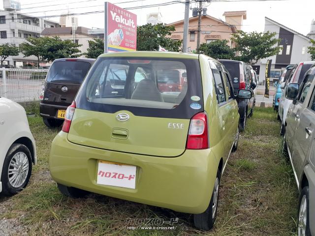 ダイハツ エッセ ☆車検令和7年5月☆低走行☆かわいいグリーン色