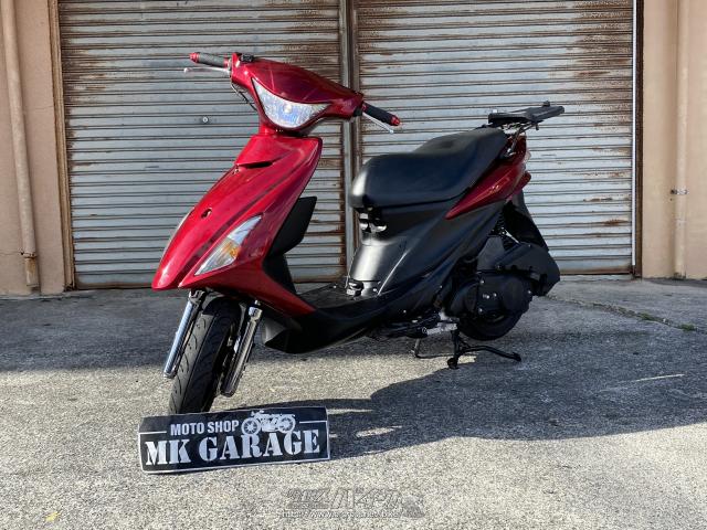 スズキ アドレスV125 S・ワインレッド・125cc・MK GARAGE・44,138km