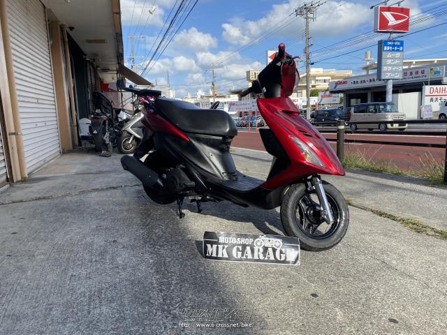 スズキ アドレスV125 S・ワインレッド・125cc・MK GARAGE・44,138km