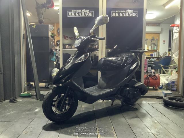 スズキ アドレスV125 K9・黒・125cc・MK GARAGE・13,837km・保証無 