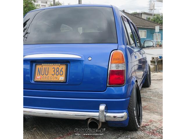 ダイハツ ミラジーノ ☆5速MTターボ☆マフラー☆車高調