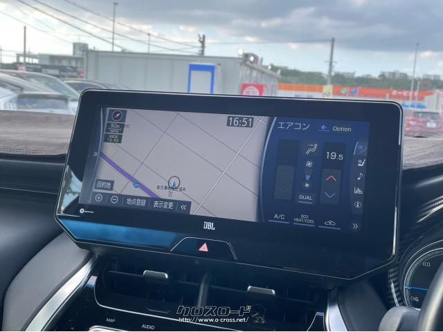 トヨタ ハリアーハイブリッド Zレザーパッケージ 純正ナビTV