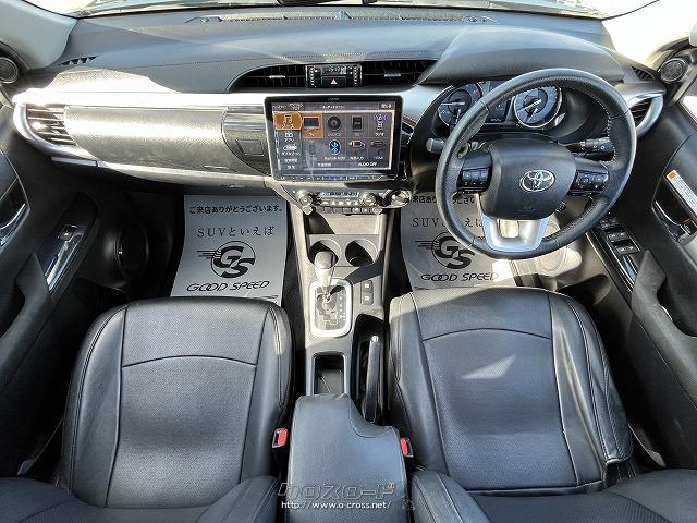 トヨタ ハイラックス Z アルパイン11型専用フローティングナビ バック