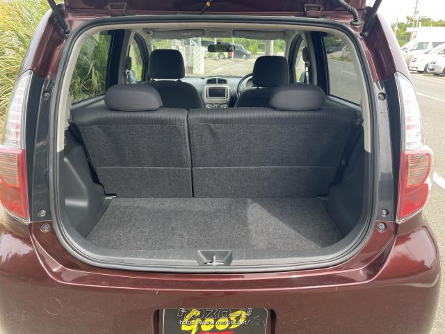 荷室スペース トヨタ パッソ