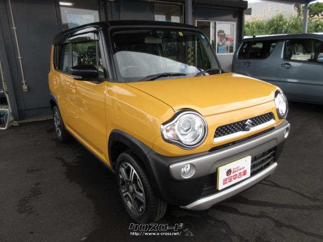 スズキ ハスラー X・2018(H30)年式・アクティブイエローII・660cc・(株