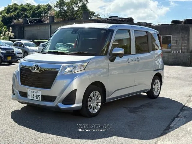 トヨタ ルーミー 1.0 X S・2018(H30)年式・シルバー・1000cc・TOP