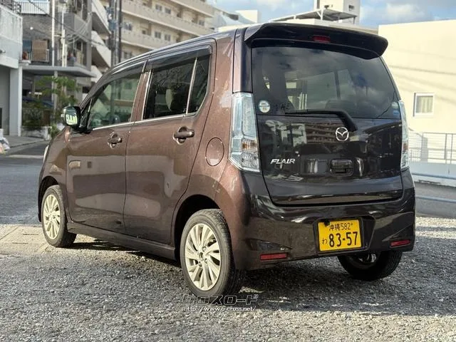 値下げしました☆HL-66V マツダ フレア 660 HS・2015(H27)年式・ブラック・660cc・TOP MOTOR