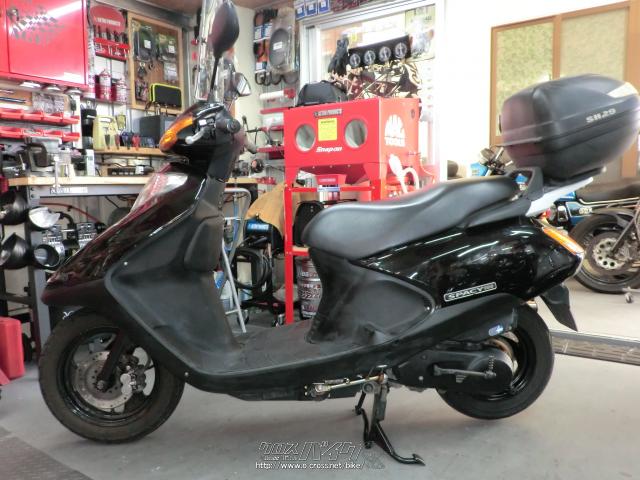 ホンダ スペイシー100・ブラック・100cc・M.Eガレージ・42,117km・保証
