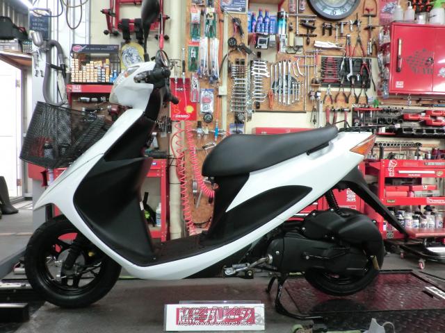 スズキ アドレスV50・ホワイト・50cc・M.Eガレージ・16,995km・保証付