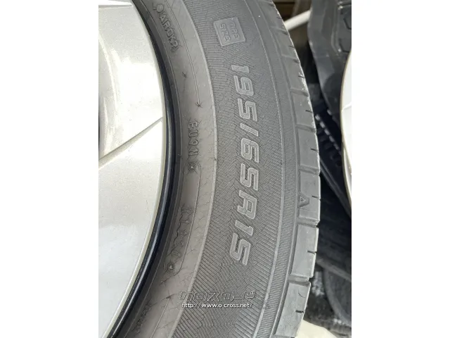 ホイール・タイヤ 15インチ 30プリウス純正 195/165/15 グッドイヤー 中古4本