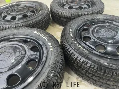 ホイール・タイヤ 14インチ★スペーシアギア純正アルミ☆マッドスター新品タイヤ付き★