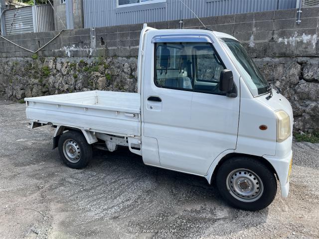 三菱ミニキャブ4WD綺麗目ジャンク 三菱 ミニキャブトラック Vタイプ 4WD MT 運転席エアバックの