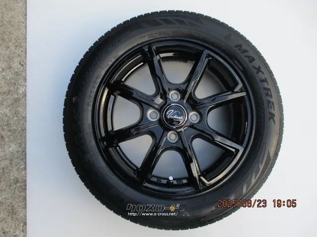 ホイール・タイヤ 14インチ(ブラックスポーク・4本・特価)