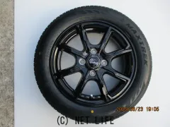 ホイール・タイヤ 14インチ(ブラックスポーク・4本・特価)