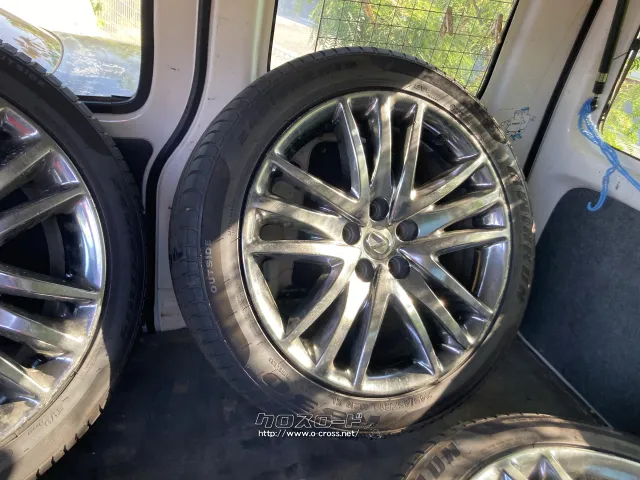 ホイール・タイヤ 19インチ LEXUS LS前期オプションホイル タイヤほぼ新品