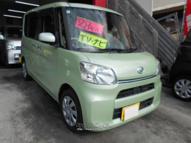 パールグリーンなので鮮やかさと品のあるカラーリングです(^^♪ ダイハツ タント