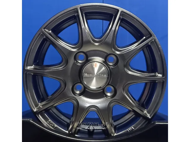 ホイール・タイヤ 12インチ ヒューマンライン SS010 新品ホイール&タイヤセット