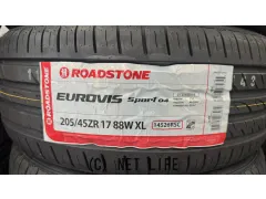 タイヤ 17インチ ロードストーン 205/45R17 SP04 1本交換工賃込