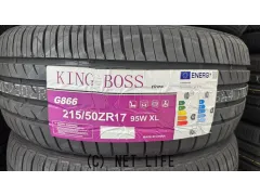 タイヤ 17インチ キングボス 215/50R17 G866 1本交換工賃込み!