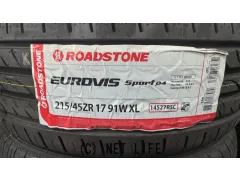 タイヤ 17インチ ロードストーン 215/45R17 SP04 1本交換工賃込