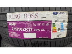 タイヤ 17インチ キングボス 225/50R17 G866 1本交換工賃込み!