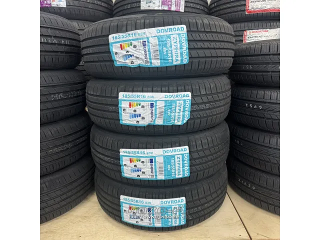 タイヤ 15インチ ドブロード 185/55R16 ザイファイラ 4本交換工賃込み