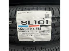 タイヤ・BS 155/65R14 SL101 1本交換OK 14ｲﾝﾁ・8,800円・トレッド沖縄