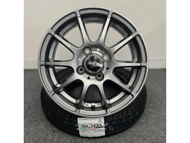 ホイール・タイヤ・14ｲﾝﾁ ｼｭﾅｲﾀﾞｰ ｽﾀｯｸﾞ×SL101 新品ﾎｲｰﾙﾀｲﾔｾｯﾄ・5.88万