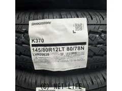 タイヤ BS 145/80R12 K370 1本交換 12インチ