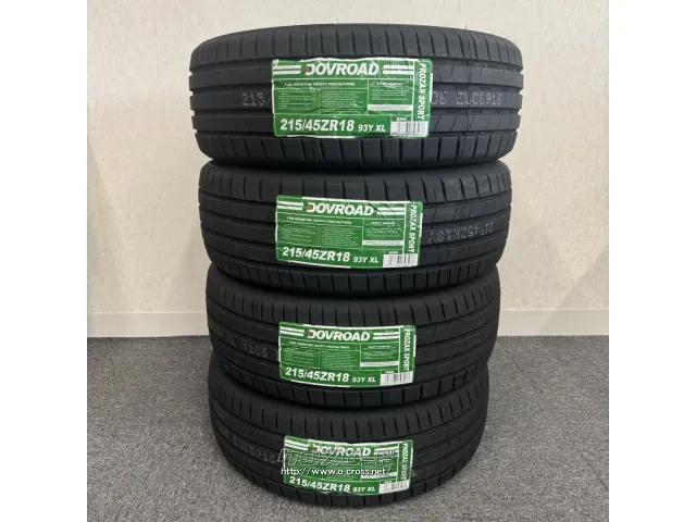タイヤ DO 215/45R18 プロザックスポーツ 4本交換工賃込 18インチ