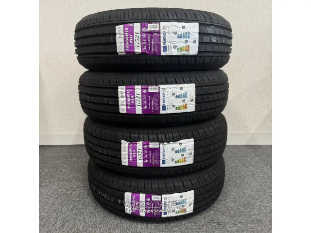 タイヤ KB 195/65R15 G521 4本交換工賃込 15インチ