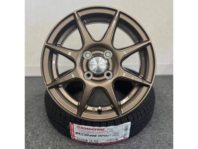 ホイール・タイヤ・14ｲﾝﾁ HS-023 RS 新品ﾎｲｰﾙﾀｲﾔｾｯﾄ・5.5万円 