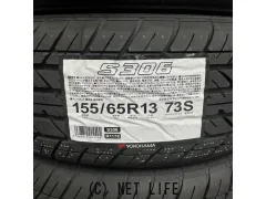 タイヤ YH 155/65R13 S306 4本交換工賃込 13インチ