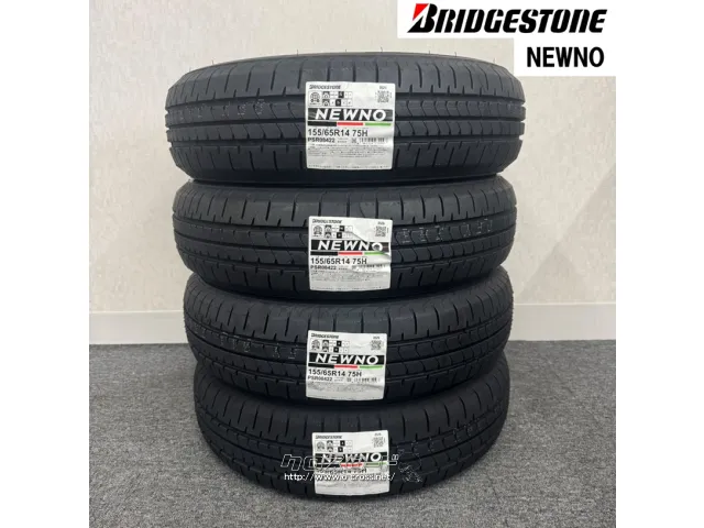 送料無料23年製 ブリヂストン ニューノ 155⁄65R14 中古4本 ニューノ
