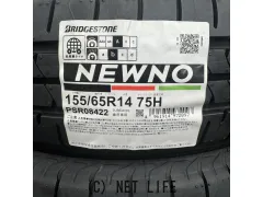 タイヤ BS 155/65R14 ﾆｭｰﾉ 4本交換工賃込 14ｲﾝﾁ