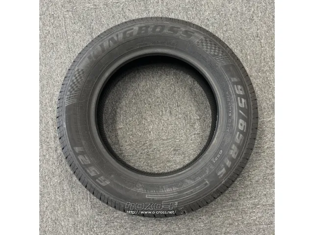 車のパーツ 195/65R15 タイヤ・KB 195/65R15 G521 4本交換工賃込 15ｲﾝﾁ・3.4万円・トレッド