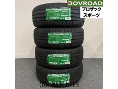 タイヤ DO 215/50R17 ﾌﾟﾛｻﾞｯｸSP 4本交換 17ｲﾝﾁ