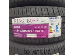 タイヤ KB 215/50R17 G866 4本交換工賃込 17インチ