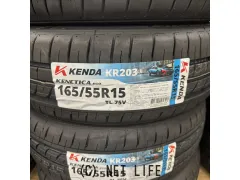 タイヤ KD 165/55R15 KR203 1本交換 15インチ