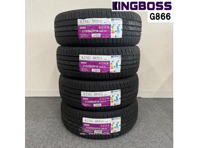 タイヤ KB 215/50R18 G866 4本交換工賃込 18インチ