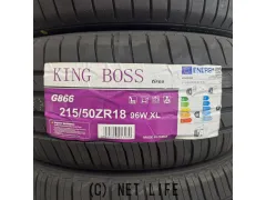 タイヤ KB 215/50R18 G866 4本交換工賃込 18ｲﾝﾁ