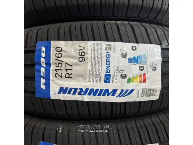 タイヤ WR 215/60R17 R380 4本交換工賃込 17インチ